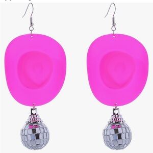 Disco Cowboy Earrings, Party Cowgirl